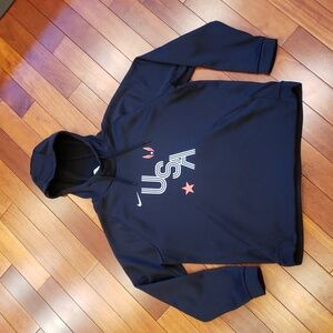 Nike Dri Fit hoodie sweatshirt. Men's Size XL. Kangaroo hand pocket